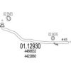 MTS 01.12930 Exhaust Pipe